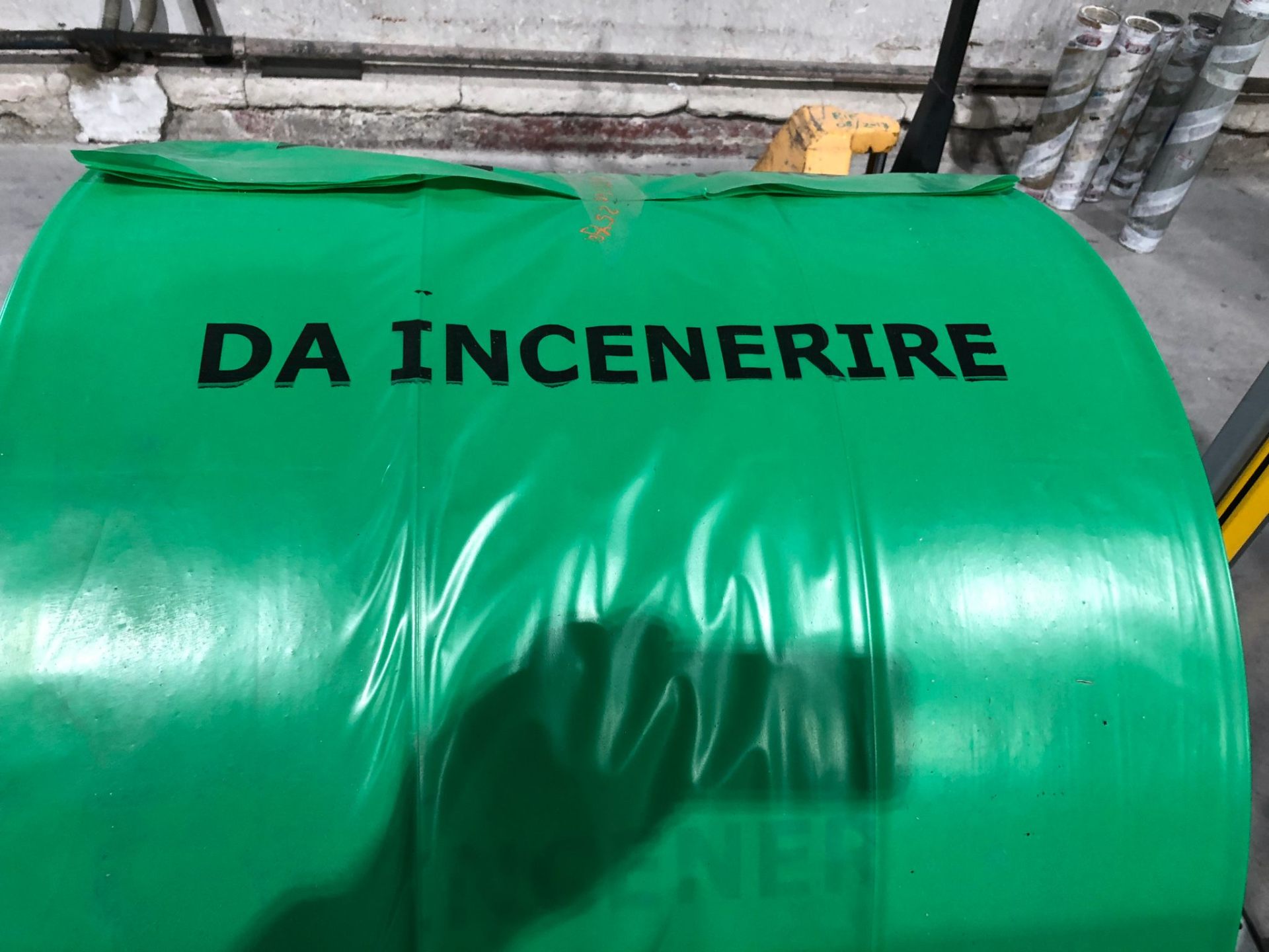 Bobina identificativa – da incenerire