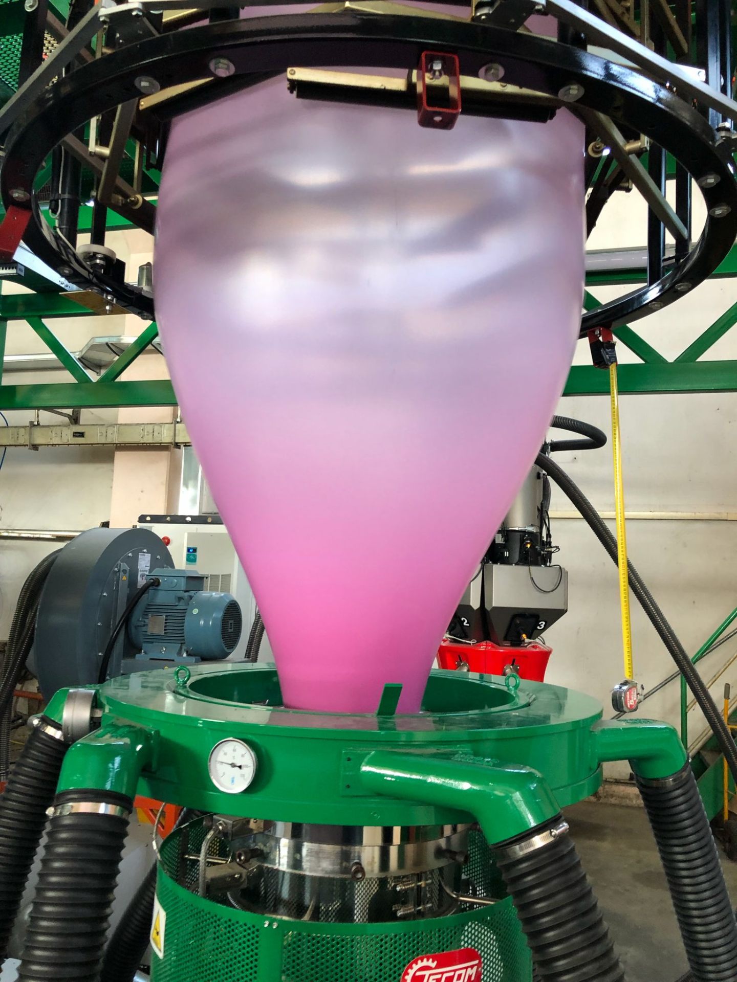 Bolla di estrusione – film rosa